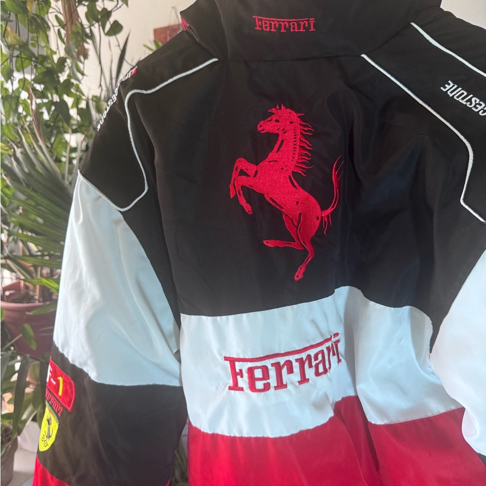 Ferrari Red and Black Racing Jacket - Picture 5 of 5